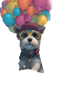 Cute Dog Adventure Vinyl Car Decal Sticker – Waterproof & UV-Resistant 4.373333333333333"