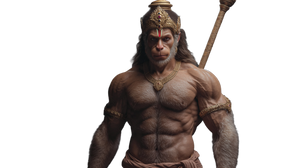 Lord Hanuman Portrait V5 Vinyl Car Decal Sticker – Waterproof & UV-Resistant 5.4