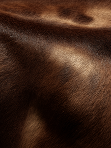 Brown Cow Skin Vinyl Car Decal Sticker – Waterproof & UV-Resistant 8.213333333333333"