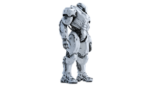 Futuristic Humanoid Robot V62 Vinyl Car Decal Sticker – Waterproof & UV-Resistant 2.72"