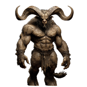 Mythological Minotaur V4 Vinyl Car Decal Sticker – Waterproof & UV-Resistant 3.4133333333333336"