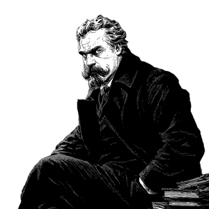 Gritty Nietzsche Portrait Vinyl Car Decal Sticker – Waterproof & UV-Resistant 3.4133333333333336" Gritty Nietzsche Portrait Vinyl Car Decal Sticker – Waterproof & UV-Resistant 3.4133333333333336"