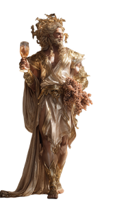 Golden Alcohol God Vinyl Car Decal Sticker – Waterproof & UV-Resistant 4.8533333333333335"