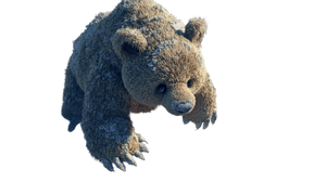 Colossal Baby Bear Kaiju Vinyl Car Decal Sticker – Waterproof & UV-Resistant 5.4