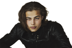Italian Teen Portrait Vinyl Car Decal Sticker – Waterproof & UV-Resistant 5.97333333333333