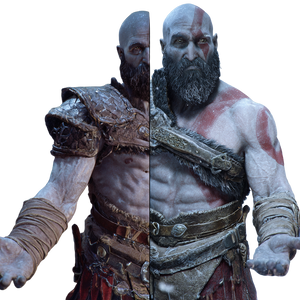 Kratos Shrugging Vinyl Car Decal Sticker – Waterproof & UV-Resistant 3.4133333333333336" Kratos Shrugging Vinyl Car Decal Sticker – Waterproof & UV-Resistant 3.4133333333333336"