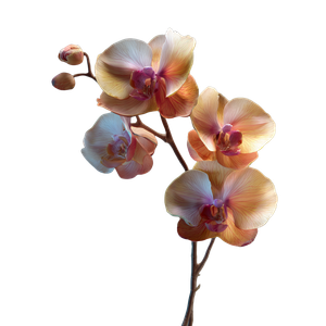 Real Orchid Vinyl Car Decal Sticker – Waterproof & UV-Resistant 3.4133333333333336"