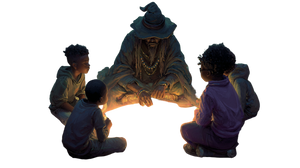 Kids And Wizard Vinyl Car Decal Sticker – Waterproof & UV-Resistant 2.72"