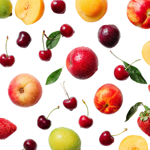 Fresh Summer Fruit Vinyl Car Decal Sticker – Waterproof & UV-Resistant 3.4133333333333336"
