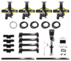 Efficient Ground Control Leveling System | Electric Jack | 10000 lb Lift Capacity | Wireless Remote | Auto-Leveling | More Stability & Accurate | Compatible With I-Beam Frames | 1-Year Warranty