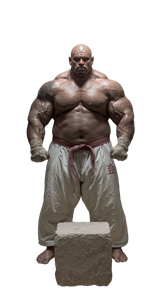 Giant Bodybuilder V2 Vinyl Car Decal Sticker – Waterproof & UV-Resistant 4.8533333333333335"