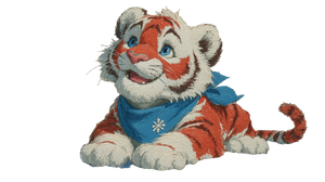 Siberian Tiger Cub V2 Vinyl Car Decal Sticker – Waterproof & UV-Resistant 2.72" Siberian Tiger Cub V2 Vinyl Car Decal Sticker – Waterproof & UV-Resistant 2.72"