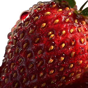 Strawberry Seeds Vinyl Car Decal Sticker – Waterproof & UV-Resistant 3.4133333333333336"