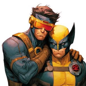 Cyclops And Wolverine Vinyl Car Decal Sticker – Waterproof & UV-Resistant 3.4133333333333336"
