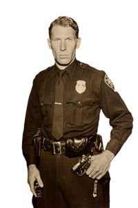 Sixties Bad Cop Vinyl Car Decal Sticker – Waterproof & UV-Resistant 4.4