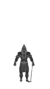 Lord Hanuman Forest Vinyl Car Decal Sticker – Waterproof & UV-Resistant 9.706666666666667"