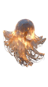 Halloween Ghost V3 Vinyl Car Decal Sticker – Waterproof & UV-Resistant 4.8533333333333335"