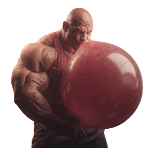 Colossal Bodybuilder Balloon Vinyl Car Decal Sticker – Waterproof & UV-Resistant 6.826666666666667"