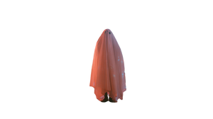 Dancing Ghost Kid Vinyl Car Decal Sticker – Waterproof & UV-Resistant 2.72"