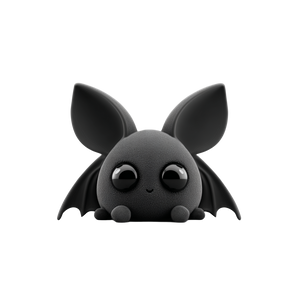 Cute 3D Bat V2 Vinyl Car Decal Sticker – Waterproof & UV-Resistant 3.4133333333333336"