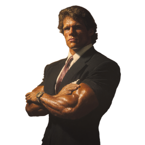 Heroic Muscular Lawyer Vinyl Car Decal Sticker – Waterproof & UV-Resistant 3.4133333333333336"