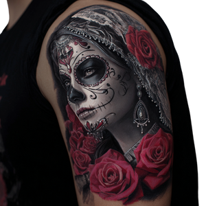 Chicano Catrina Vinyl Car Decal Sticker – Waterproof & UV-Resistant 3.4133333333333336" Chicano Catrina Vinyl Car Decal Sticker – Waterproof & UV-Resistant 3.4133333333333336"