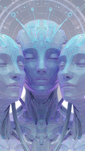 Futuristic Triad Entity Vinyl Car Decal Sticker – Waterproof & UV-Resistant 9.706666666666667"