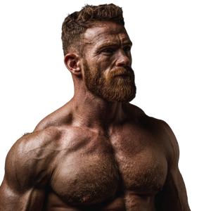Ginger Bodybuilder V2 Vinyl Car Decal Sticker – Waterproof & UV-Resistant 3.4133333333333336"