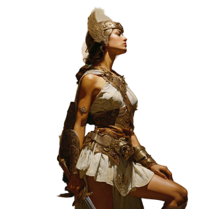 Athena Goddess V10 Vinyl Car Decal Sticker – Waterproof & UV-Resistant 6.826666666666667"
