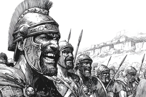 Ancient Greek Soldiers V5 Vinyl Car Decal Sticker – Waterproof & UV-Resistant 2.986666666666667"