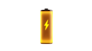 Glowing Battery Vinyl Car Decal Sticker – Waterproof & UV-Resistant 5.4