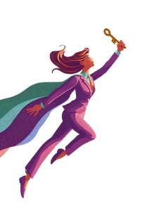 Superwoman Realtor Vinyl Car Decal Sticker – Waterproof & UV-Resistant 4.373333333333333"