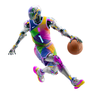 Ai Robot Athlete Vinyl Car Decal Sticker – Waterproof & UV-Resistant 6.826666666666667"