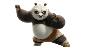 Kung Fu Panda V13 Vinyl Car Decal Sticker – Waterproof & UV-Resistant 5.4