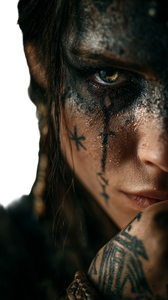 Crying Viking Woman Vinyl Car Decal Sticker – Waterproof & UV-Resistant 4.8533333333333335"
