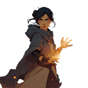 Sorceress Casting Spell V3 Vinyl Car Decal Sticker – Waterproof & UV-Resistant 6.826666666666667"