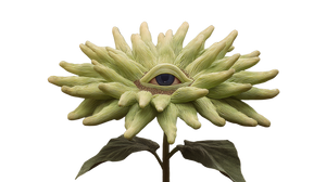 Finger Sunflower Vinyl Car Decal Sticker – Waterproof & UV-Resistant 2.72"
