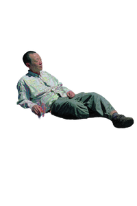 Lazy Sunbather Vinyl Car Decal Sticker – Waterproof & UV-Resistant 4.4