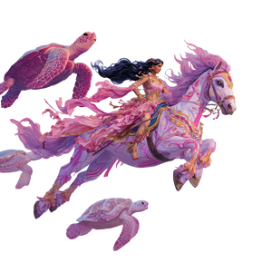 Ancient Sky Princess Vinyl Car Decal Sticker – Waterproof & UV-Resistant 3.4133333333333336"