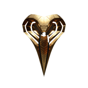 Golden Cobra Emblem Vinyl Car Decal Sticker – Waterproof & UV-Resistant 6.826666666666667"