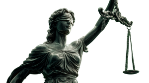 Lady Justice Statue V7 Vinyl Car Decal Sticker – Waterproof & UV-Resistant 5.4