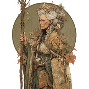 Matriarchal Dryad Portrait Vinyl Car Decal Sticker – Waterproof & UV-Resistant 3.4133333333333336" Matriarchal Dryad Portrait Vinyl Car Decal Sticker – Waterproof & UV-Resistant 3.4133333333333336"