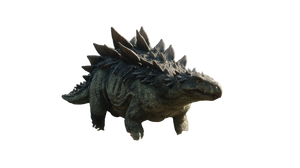 Stegosaurus In Jungle V2 Vinyl Car Decal Sticker – Waterproof & UV-Resistant 5.4