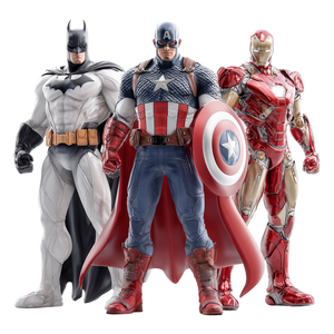 Superheroes 3D Vinyl Car Decal Sticker – Waterproof & UV-Resistant 6.826666666666667"