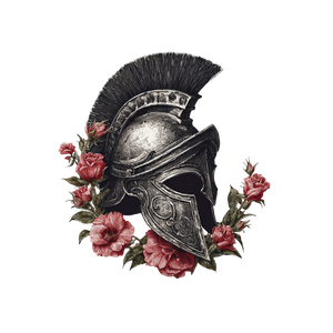 Athena'S Helmet Logo Vinyl Car Decal Sticker – Waterproof & UV-Resistant 3.4133333333333336"