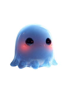 Sad Jelly Creature V3 Vinyl Car Decal Sticker – Waterproof & UV-Resistant 4.1066666666666665"