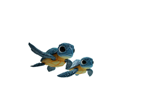 Happy Ocean Friends Vinyl Car Decal Sticker – Waterproof & UV-Resistant 6.1866666666666665"