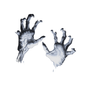 Creepy Clawed Hands V2 Vinyl Car Decal Sticker – Waterproof & UV-Resistant 3.4133333333333336"