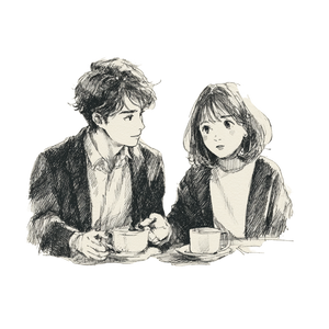 Handwritten High School Couple Vinyl Car Decal Sticker – Waterproof & UV-Resistant 6.826666666666667"