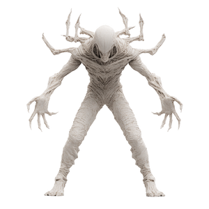Faceless Pincher Humanoid Vinyl Car Decal Sticker – Waterproof & UV-Resistant 6.826666666666667"